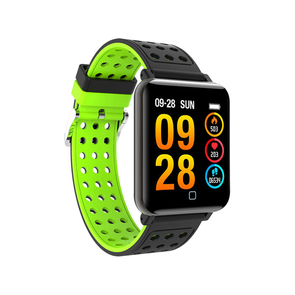 Bakeey M19 1.3" Fitness Tracker Smart Wristband - Heart Rate, Blood Pressure, Blood Oxygen Monitor with IP67 Waterproof & Training Modes