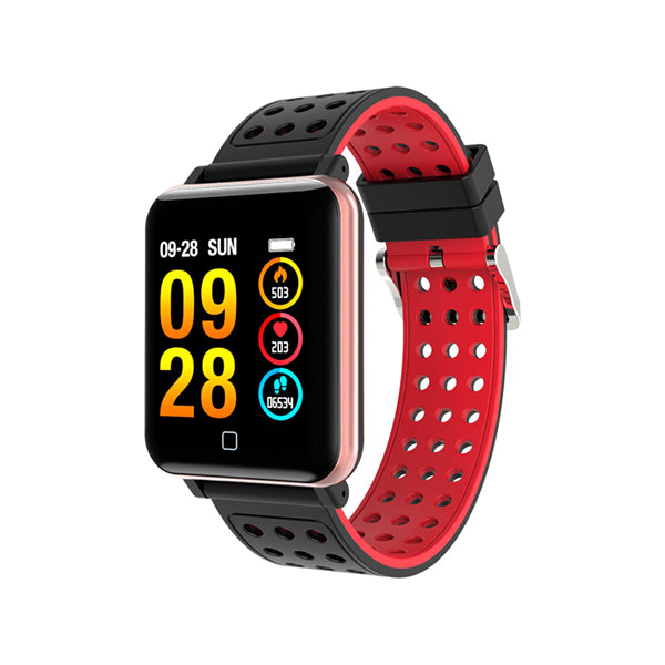 Bakeey M19 1.3" Fitness Tracker Smart Wristband - Heart Rate, Blood Pressure, Blood Oxygen Monitor with IP67 Waterproof & Training Modes