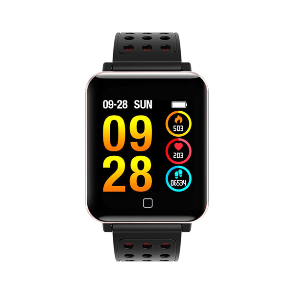 Bakeey M19 1.3" Fitness Tracker Smart Wristband - Heart Rate, Blood Pressure, Blood Oxygen Monitor with IP67 Waterproof & Training Modes