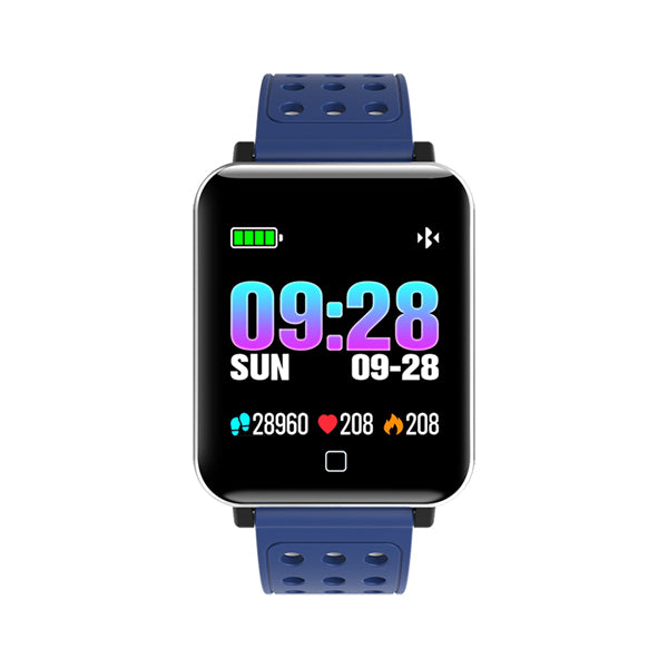Bakeey M19 1.3" Fitness Tracker Smart Wristband - Heart Rate, Blood Pressure, Blood Oxygen Monitor with IP67 Waterproof & Training Modes