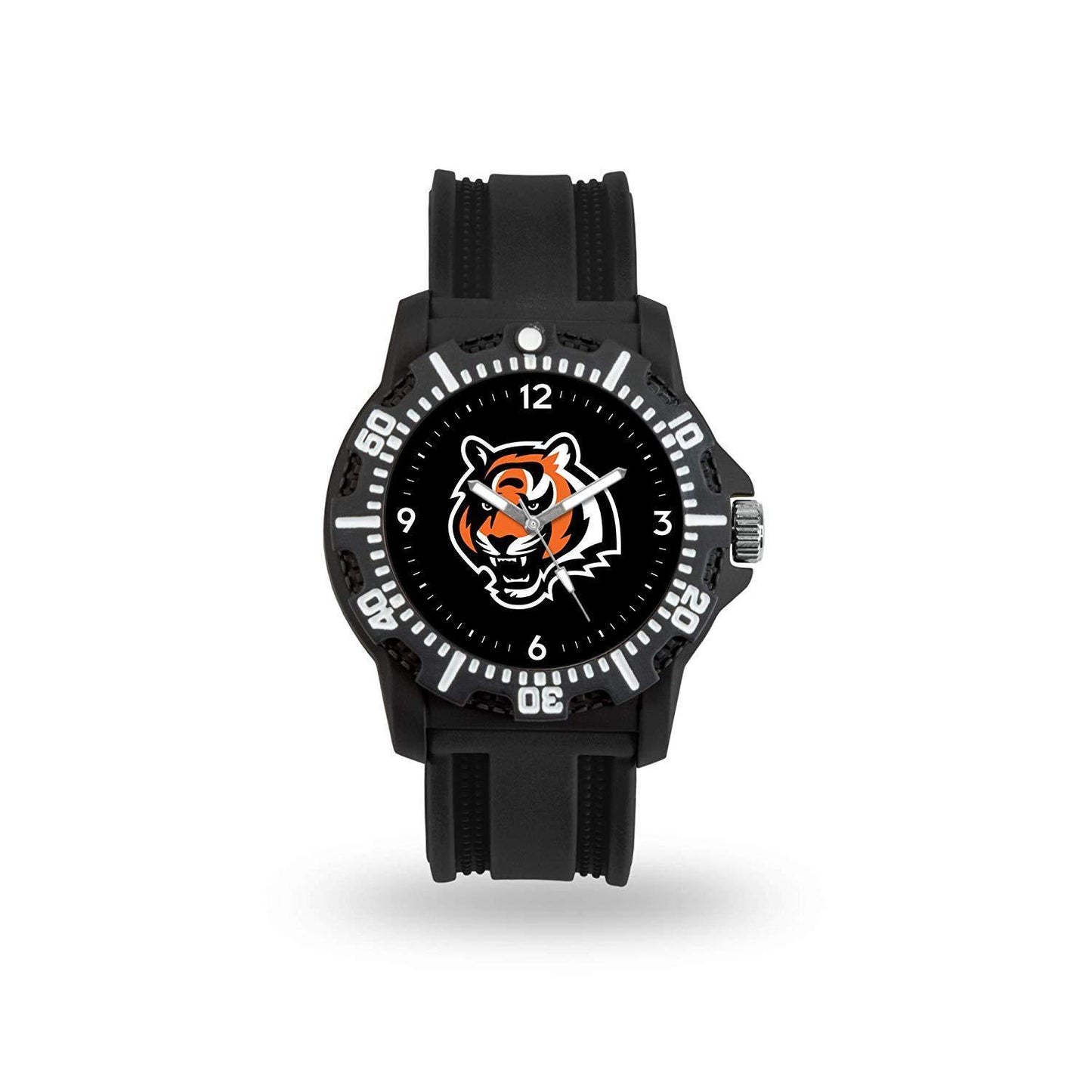 Cincinnati Bengals Game Time NFL Team Logo His and Her Watch - Unisex Sports Fan Accessory