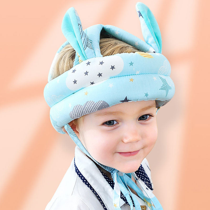 Crawling Walking Infants Baby Toddler Safety Anti Collision Helmet evlune