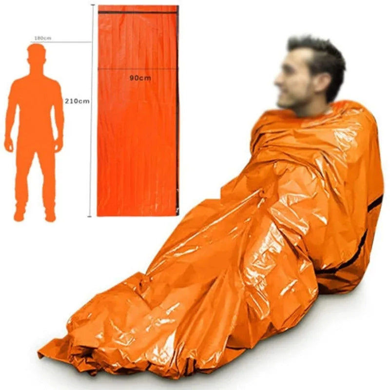 Emergency Sleeping Bag Survival Shelter Camping evlune