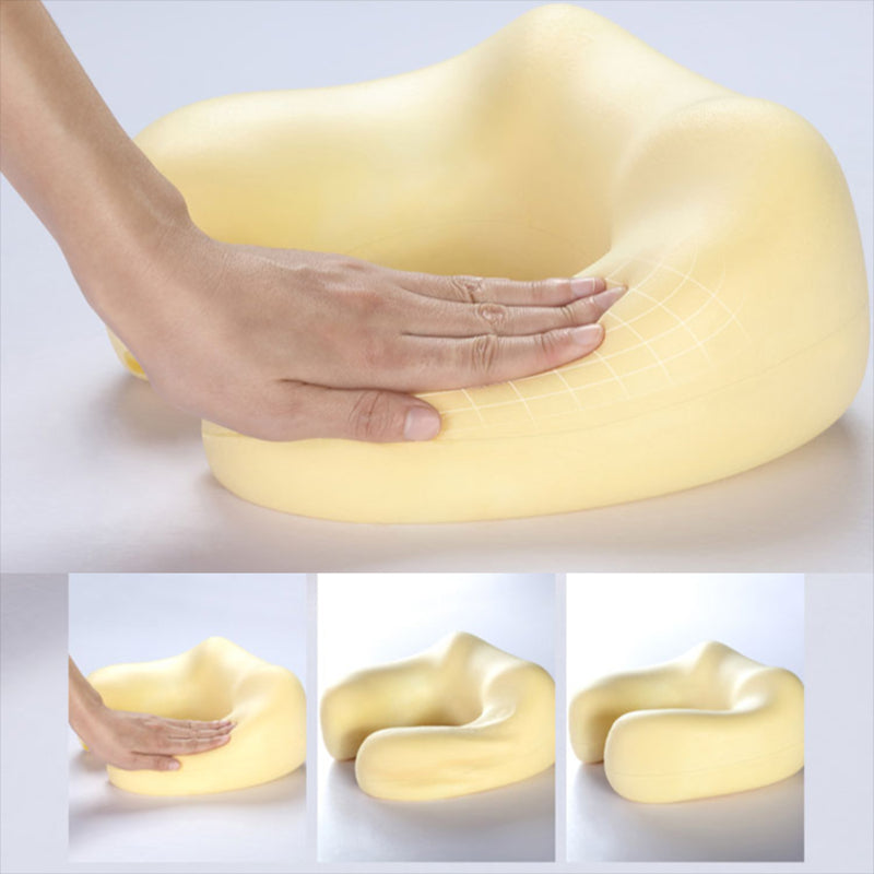 Neck Massager Pillow Shiatsu Heated Cordless Travel evlune