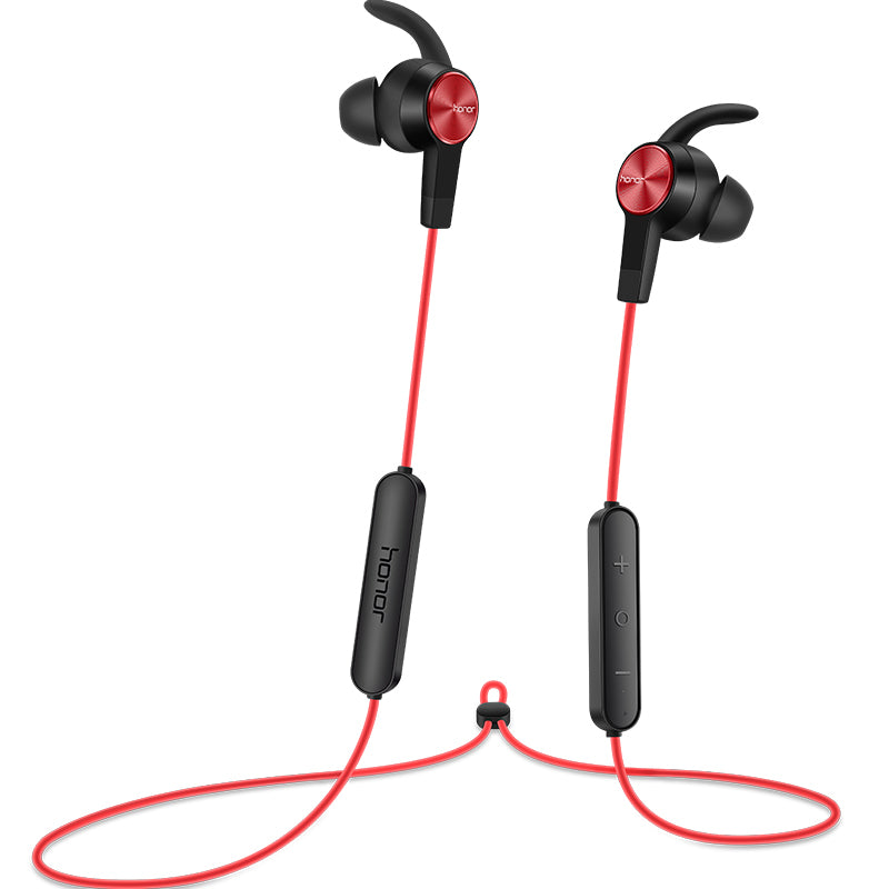 Original HUAWEI Honor XSport AM61 Bluetooth 4.1 Wireless Sports Earbuds with Mic - IPX5 Sweatproof In-Ear Headphones (Red)