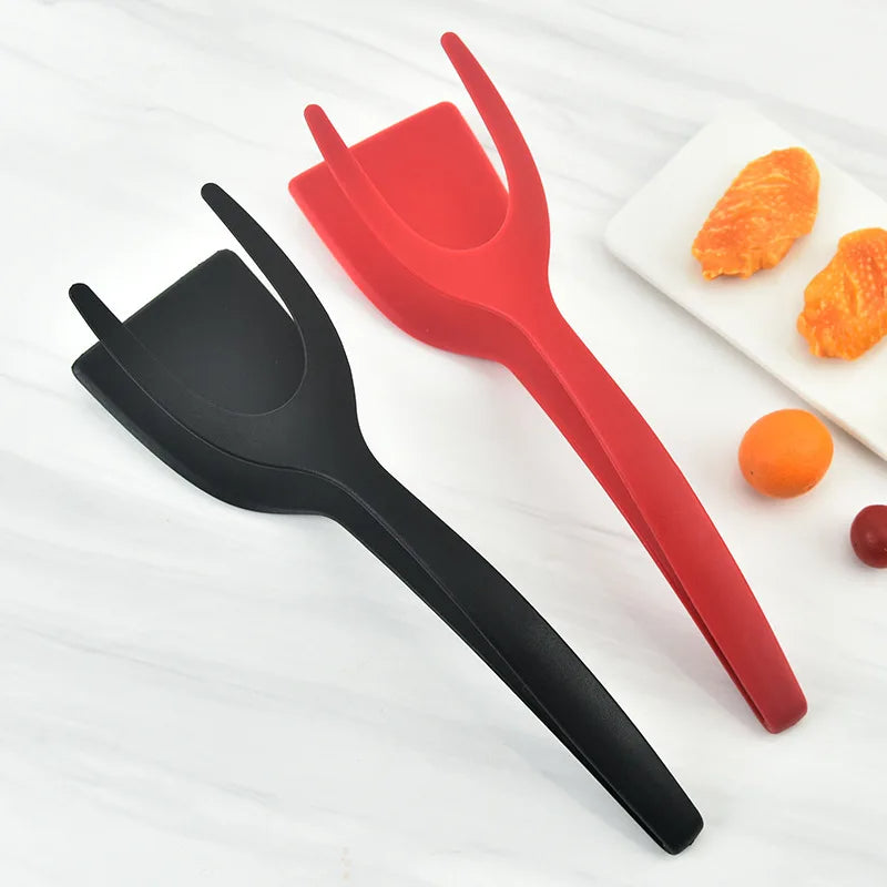 Spatula Tongs Non Stick Heat Resistant for Eggs evlune
