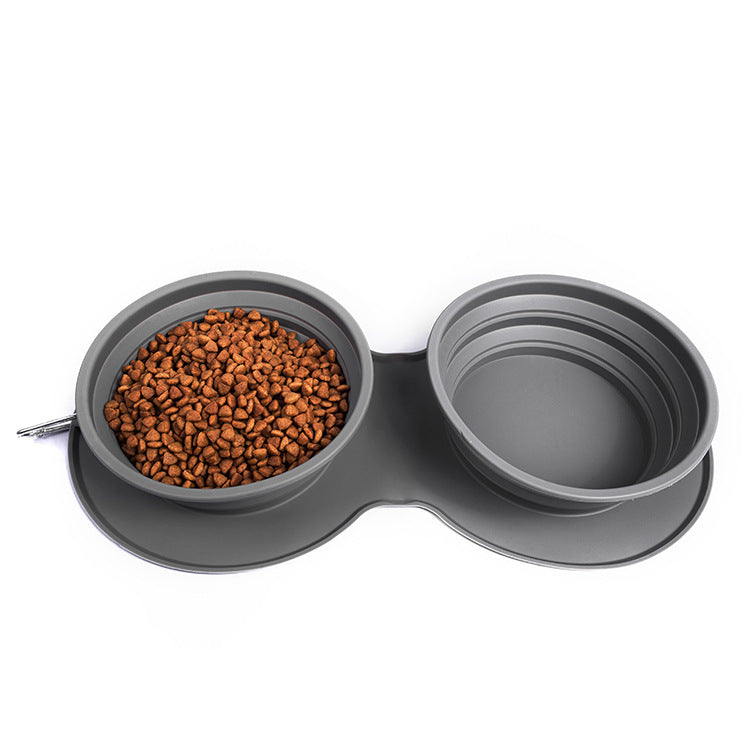 Travel Pet Bowl Foldable Portable Outdoor evlune