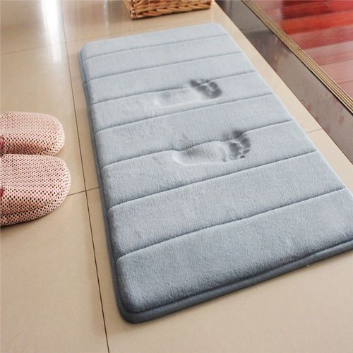 Ultra Soft Bath Mat Water Absorbent Memory Foam evlune