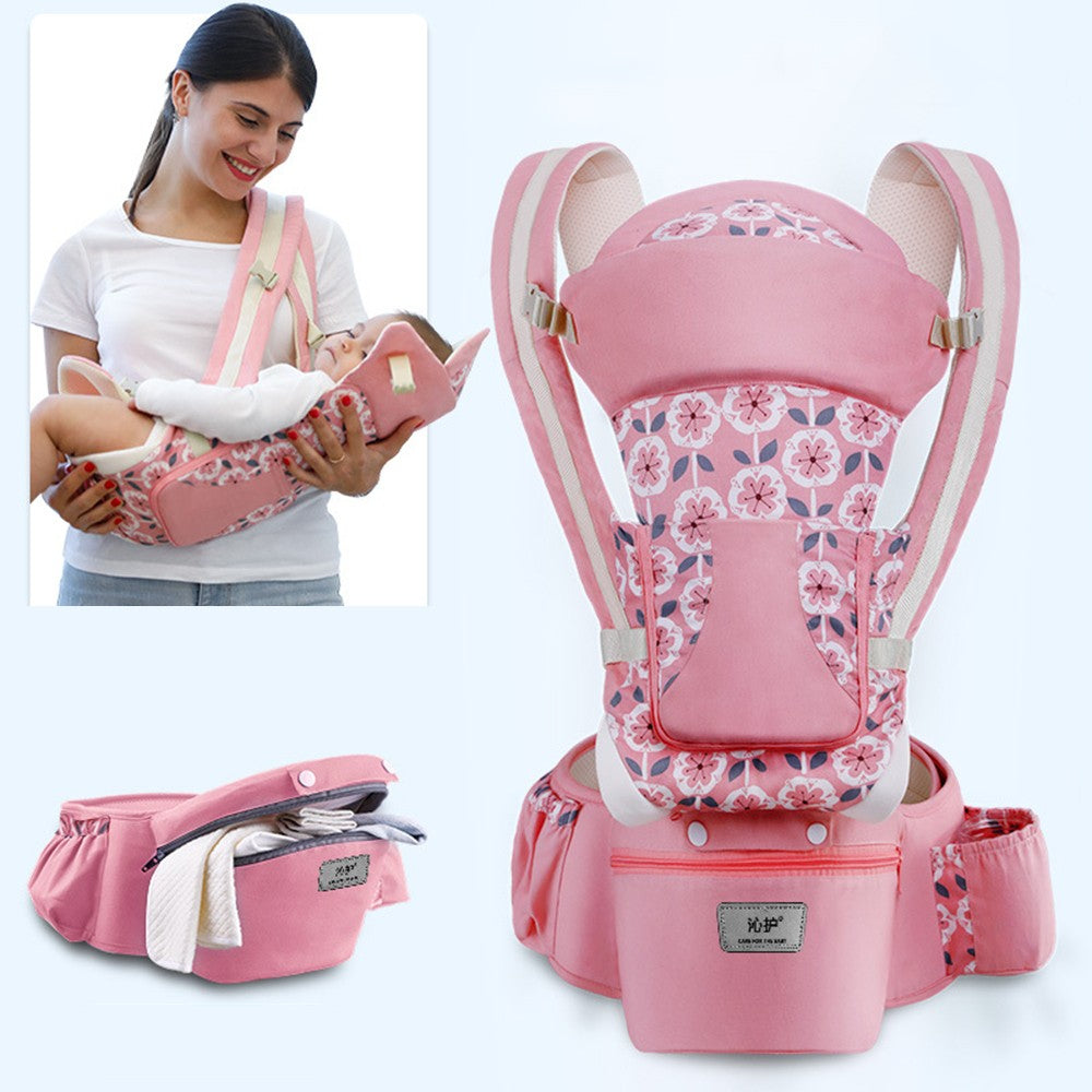 Ergonomic Baby Carrier with Adjustable Head and Thigh Support Front Back Outward Facing Positions for Newborn to Toddler 10lb 60lb evlune