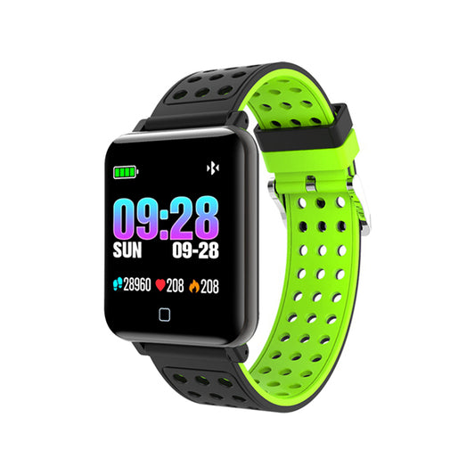 Bakeey M19 1.3" Smartband Fitness Tracker - Monitor di Frequenza Cardiaca, Pressione Sanguigna, Ossigeno nel Sangue con Impermeabilità IP67 e Modalità di Allenamento

