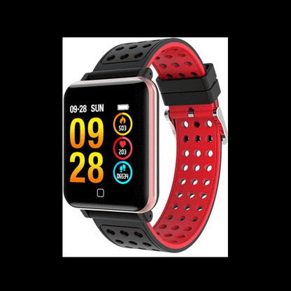 Bakeey M19 1.3" Smartband Fitness Tracker - Monitor di Frequenza Cardiaca, Pressione Sanguigna, Ossigeno nel Sangue con Impermeabilità IP67 e Modalità di Allenamento

