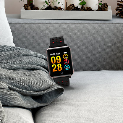 Bakeey M19 1.3" Smartband Fitness Tracker - Monitor di Frequenza Cardiaca, Pressione Sanguigna, Ossigeno nel Sangue con Impermeabilità IP67 e Modalità di Allenamento

