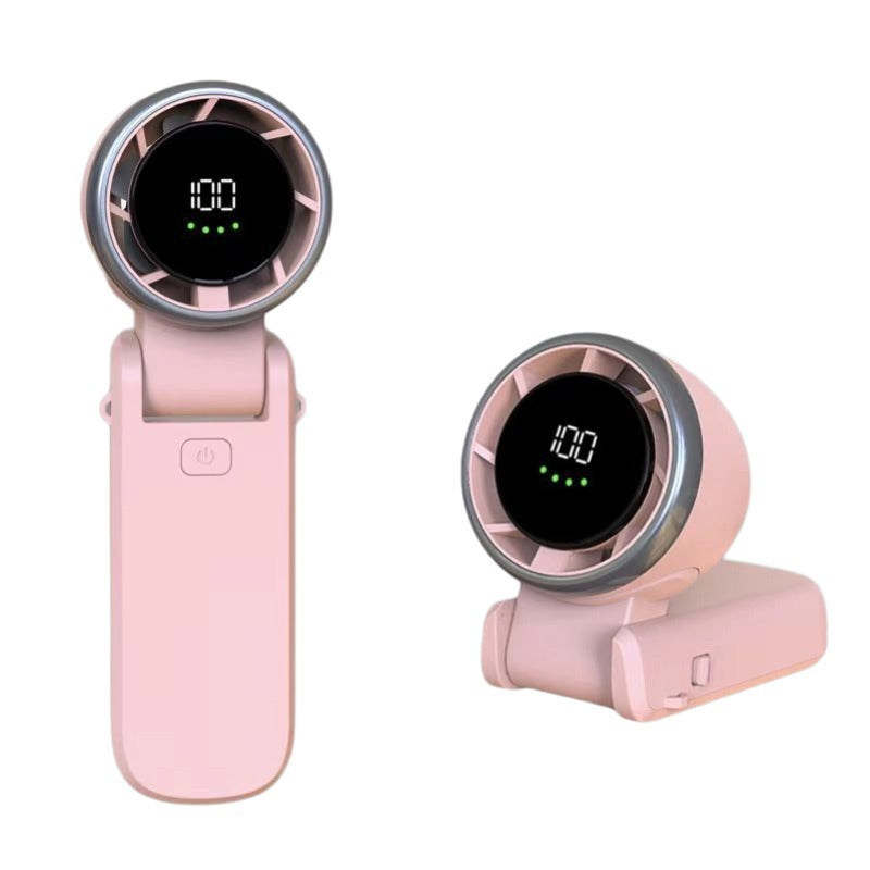 High-Speed Handheld Turbo Fan with 6-Blade Design and 13,500 RPM Brushless Motor