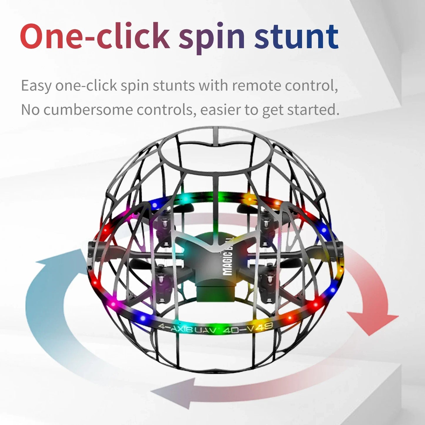 طائرة بدون طيار ذكية تعمل بالتحكم عن بعد مع تجنب العوائق والإقلاع والهبوط بضغطة زر واحدة - طائرة رباعية المراوح مثالية للمبتدئين من الأطفال والكبار
