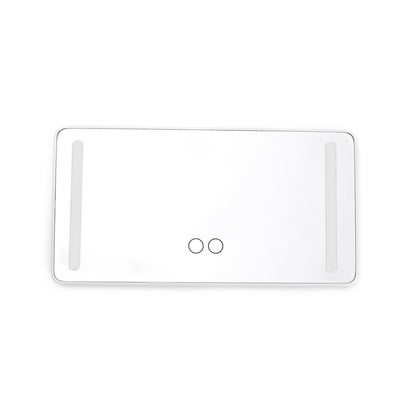 3 Light Modes LED Car Makeup Mirror Rechargeable Sun Visor Vanity Mirror evlune