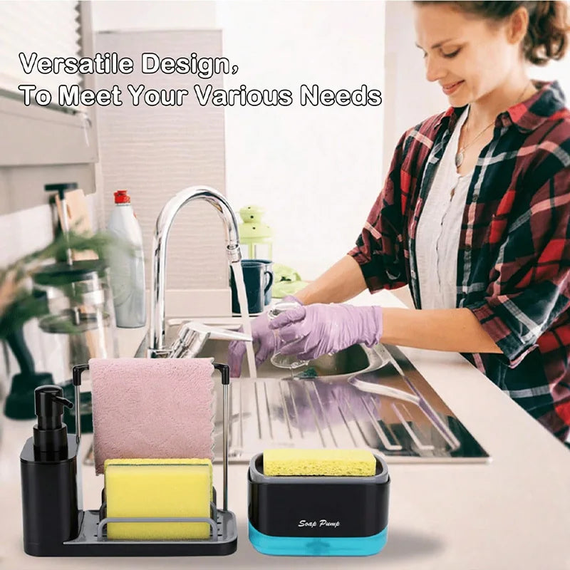 5 in 1 Kitchen Soap Dispenser Set evlune