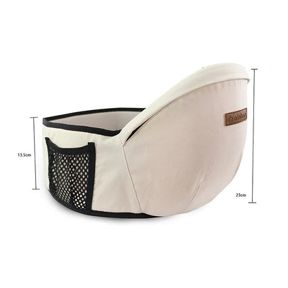 Adjustable Baby Hip Seat with Storage Pockets Ergonomic evlune