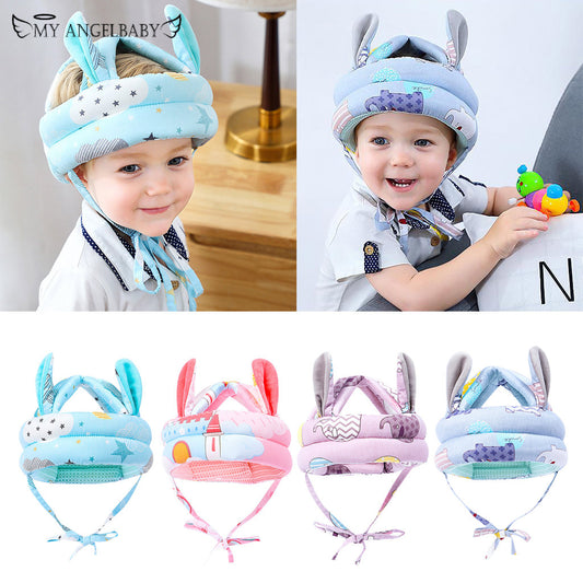 Adjustable Head Protection Cap Baby Toddler Safety Anti Collision Helmet evlune