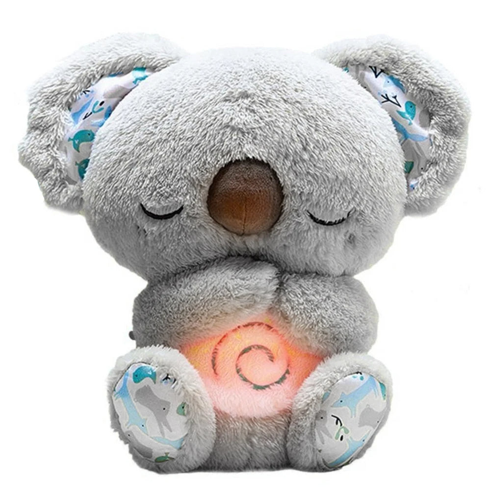 Animated Breathing Koala Toy evlune