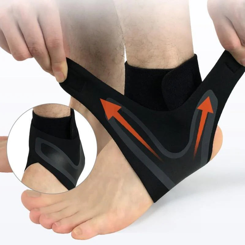 Ankle Support Brace Compression Sleeve Stabilizer Pain Relief Recovery evlune