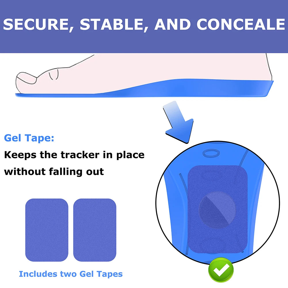 Anti Lost Shoe Insoles with AirTag Slot evlune