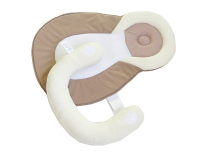 Baby Anti Rollover Sleeping Pillow Newborn Sleep Positioner for Safe Sleep Flat Head Prevention evlune