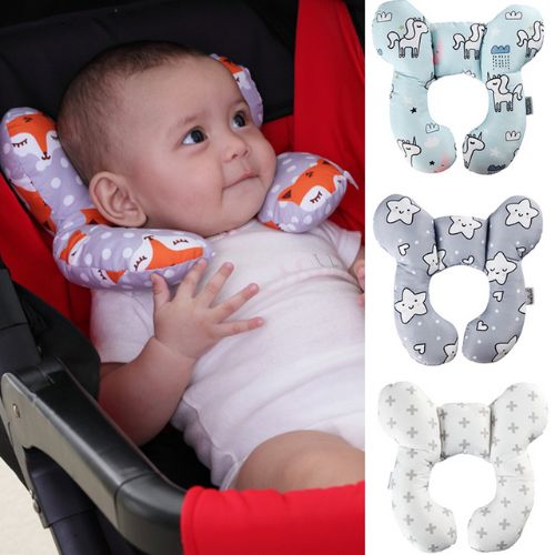 Baby Travel Pillow U Shaped Infant Head Neck Support evlune