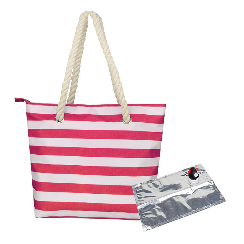 Beach Tote with Drink Dispenser evlune