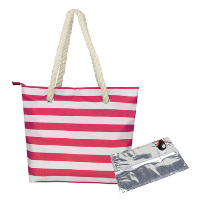 Beach Tote with Drink Dispenser evlune