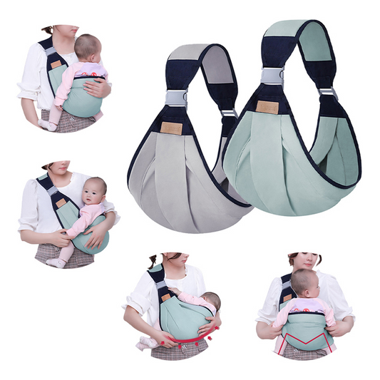 Breathable Mesh Baby Shoulder Carrier Wrap Ergonomic Newborn to Toddler Sling evlune