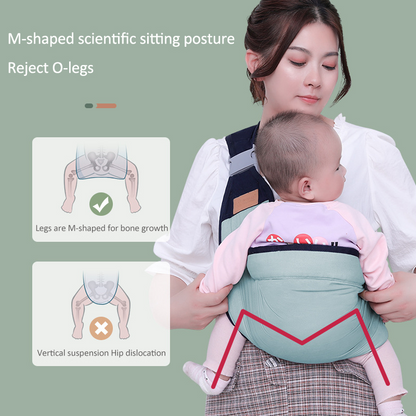 Breathable Mesh Baby Shoulder Carrier Wrap Ergonomic Sling evlune