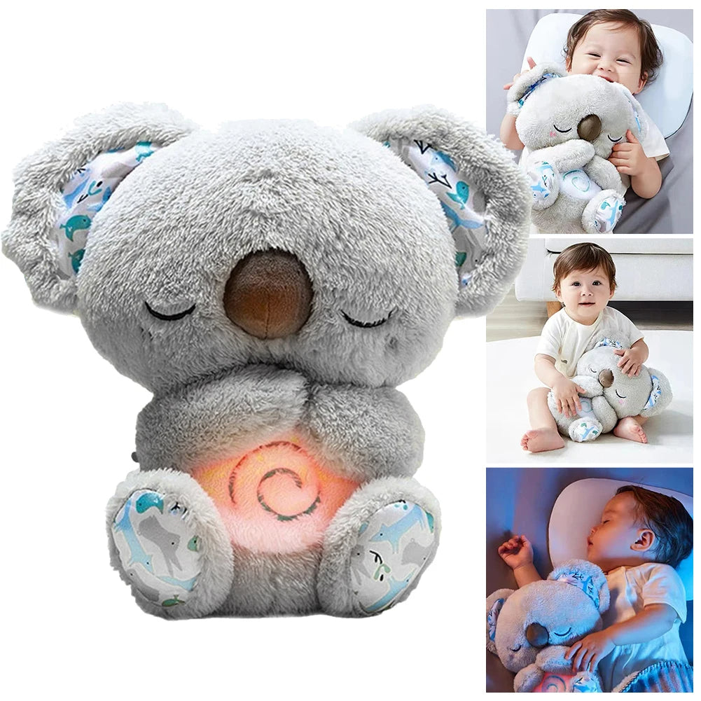 Breathing Koala Stuffed Animal evlune