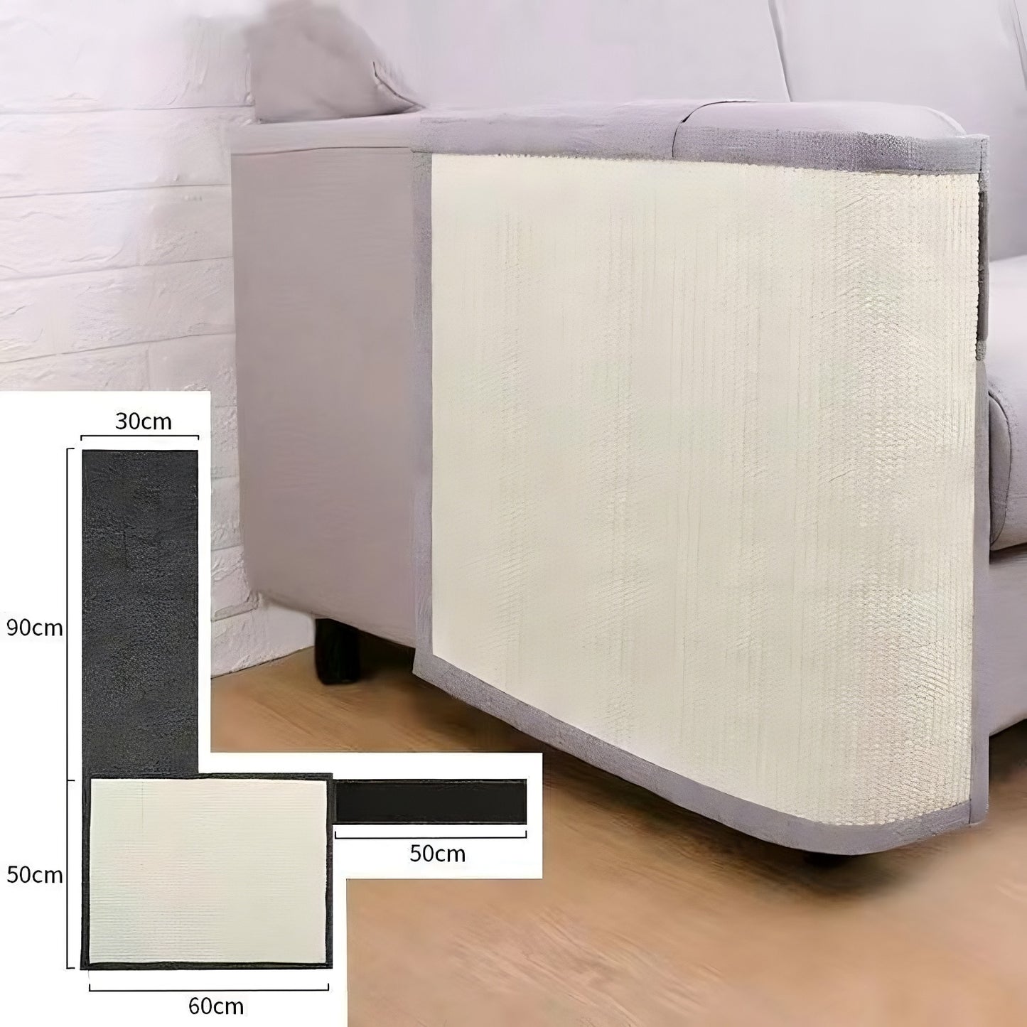 Cat Scratch Protector for Sofa evlune