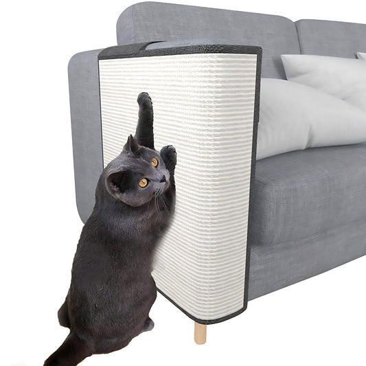 Cat Scratch Sofa Protector Natural Sisal Linen Furniture Guard evlune