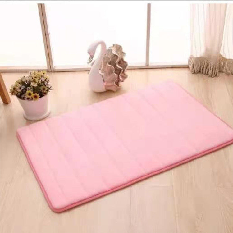 Coral Velvet Rug Non Slip Safe evlune