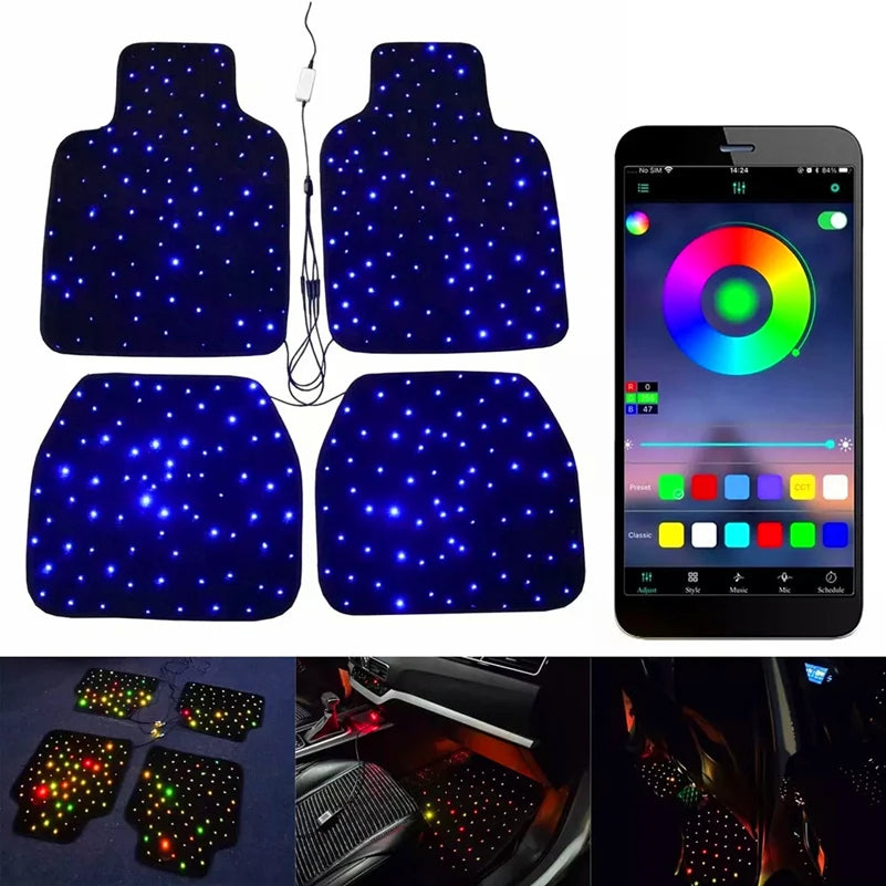Custom Starlight Car Mats evlune
