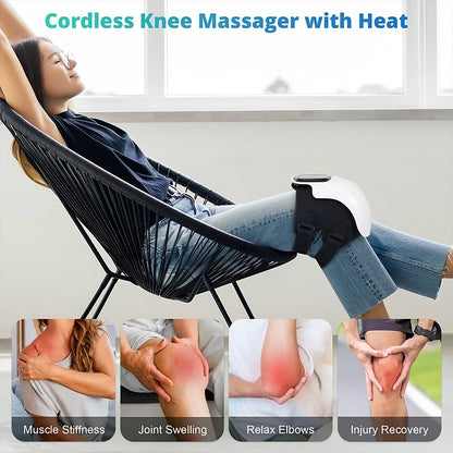 Electric Knee Massager Therapy Device evlune