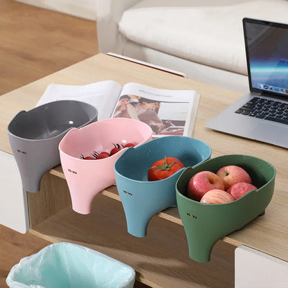 Elephant Baskets Drain Strainer Cute Design evlun