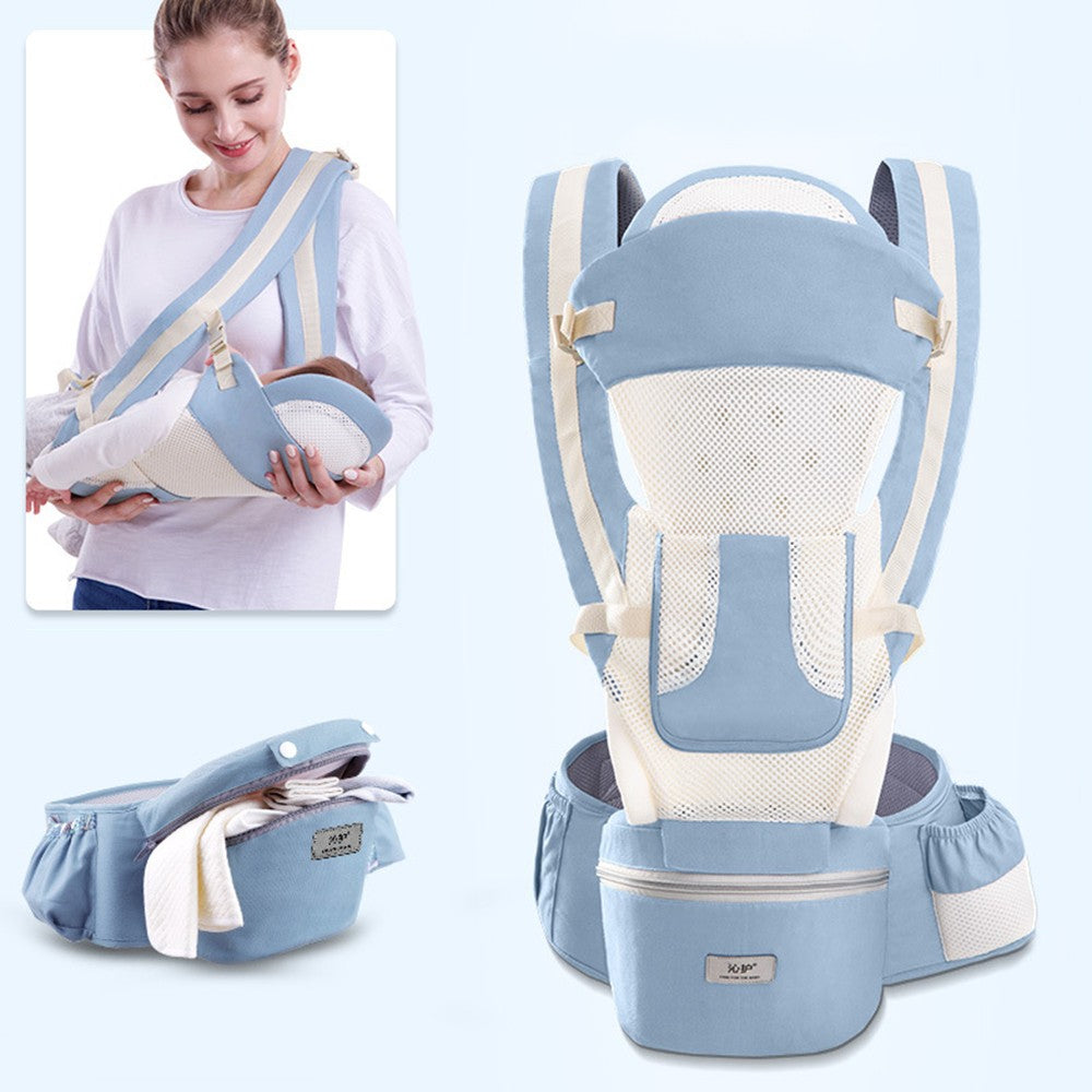 Ergonomic Baby Carrier Adjustable Head Thigh Support Front Back Outward Facing Newborn to Toddler 10lb 60lb evlune=