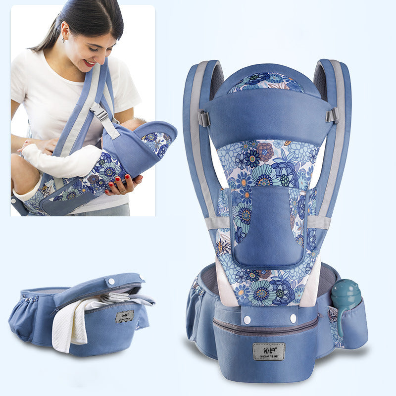 Ergonomic Baby Carrier Adjustable Head Thigh Support evlune