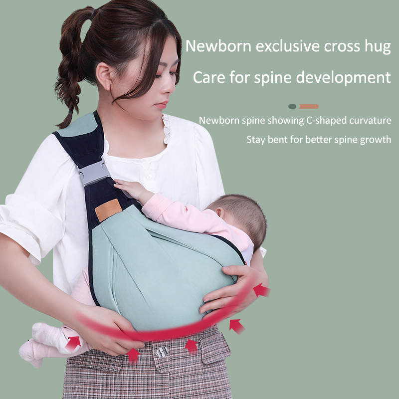 Ergonomic Newborn to Toddler Sling Adjustable Straps evlune