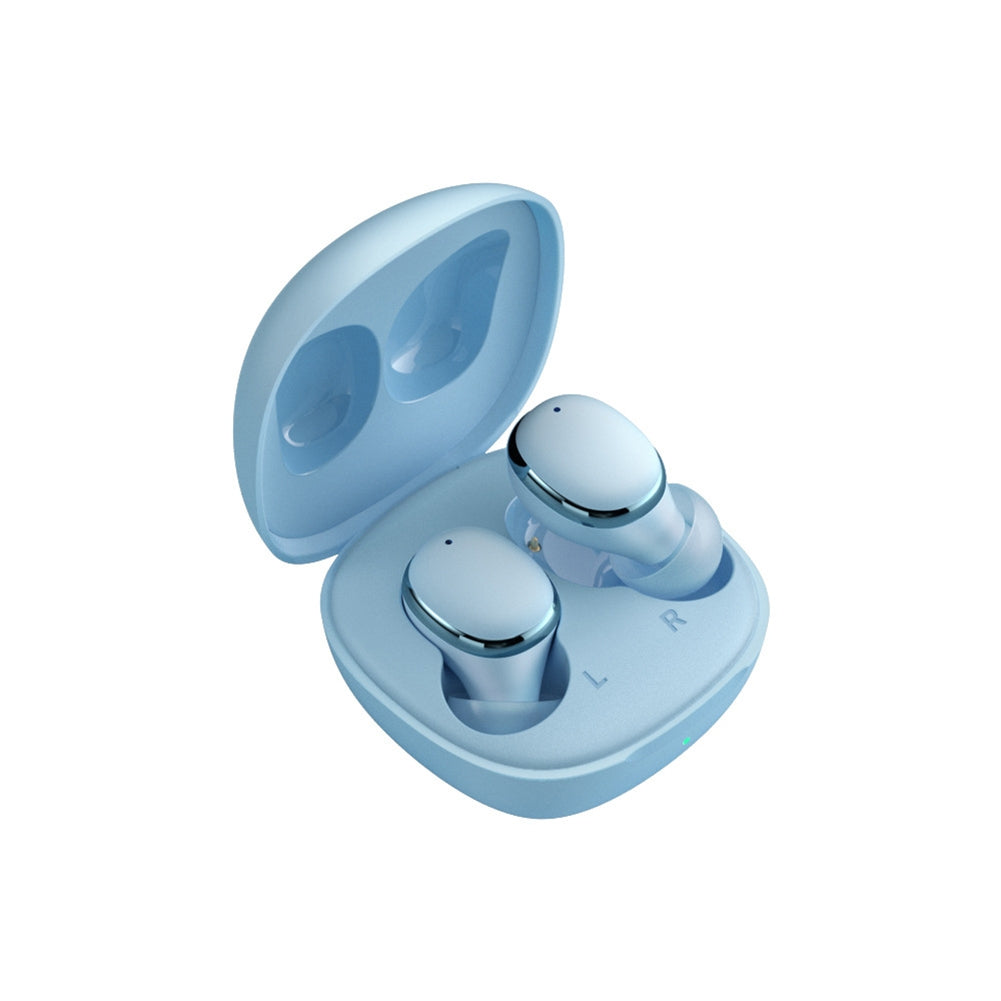 XY11 Wireless Earphones Noise Canceling Earbuds In-Ear Earphones Ultra Long Playtime Earphones For Workout Driving Running Working Hiking Travelling Purple XY-11 single and binaural use