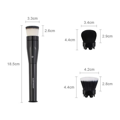 Flawless Foundation 3 in 1 Electric Makeup Brush Professional Applicator evlune