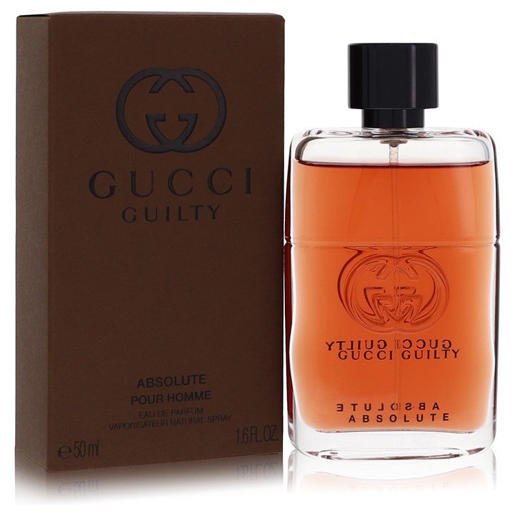Gucci Guilty Absolute by Gucci Men's Eau De Parfum Spray 1.6 oz Premium Leather Fragrance
