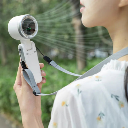 Handheld Turbo Fan with Mist Spray evlune