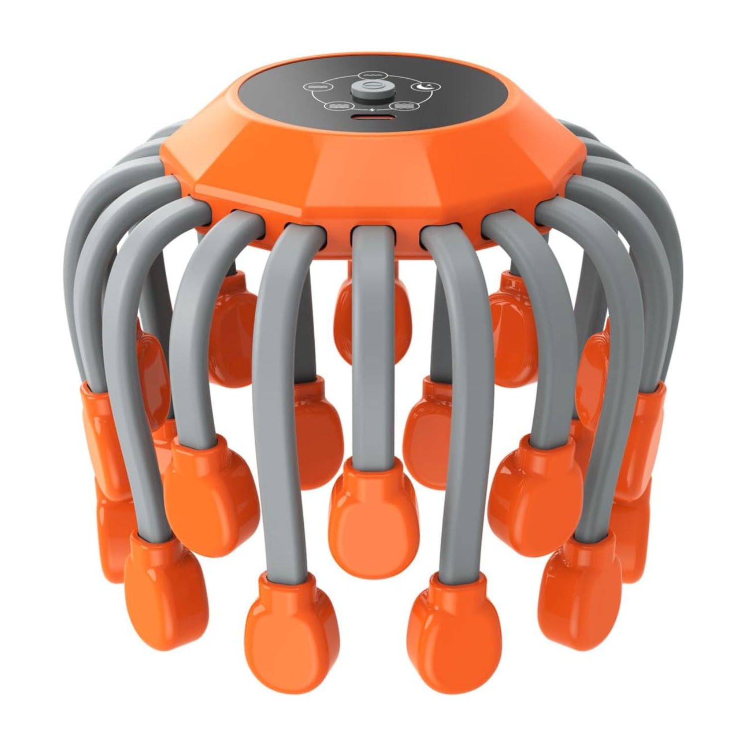 Head Massager for Migraine Relief Electric Scalp Massager with Heat Therapy evlune