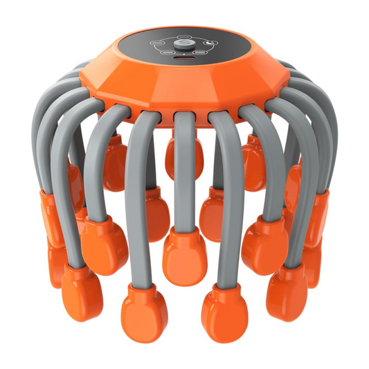 Head Massager for Migraine Relief Electric Scalp Massager with Heat Therapy evlune