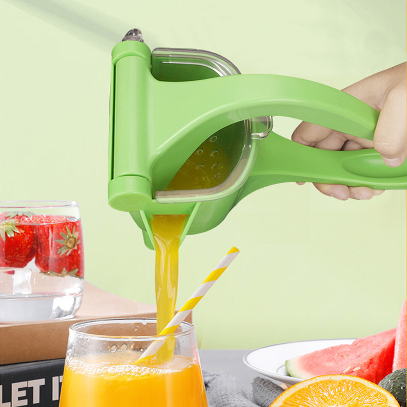 Heavy Duty Metal Alloy Citrus Press for Lemons Limes Oranges Pomegranates evlune