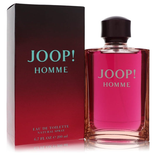 Joop! Homme Eau De Toilette Spray 6.7 oz (200ml) for Men Classic Oriental Woody Fragrance with Vanilla & Cinnamon Notes
