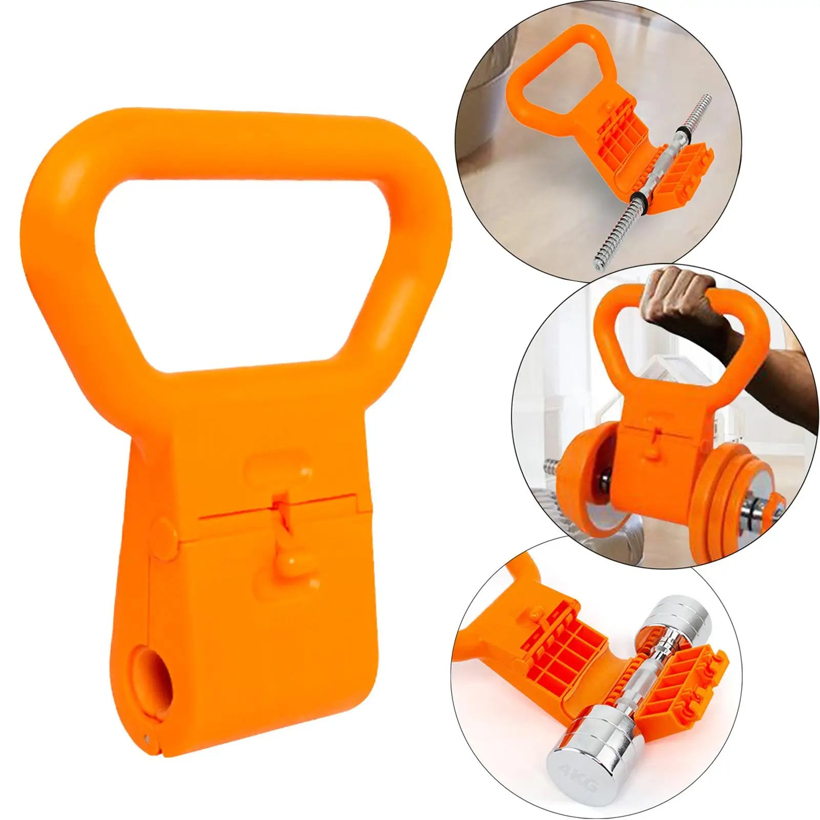 Kettlebell Handle Attachment for Dumbbells evlune